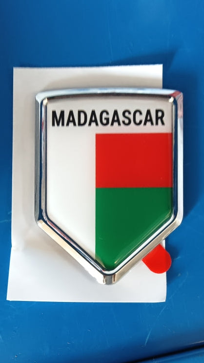 Autocollant 3D drapeau