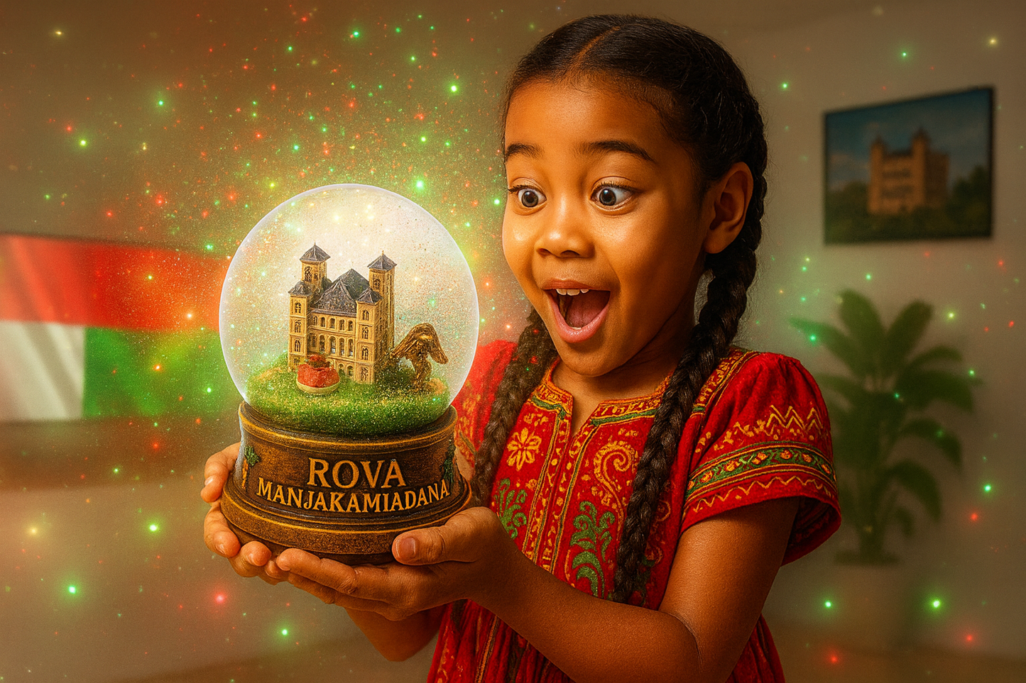 Boule à neige ROVA MANJAKAMIADANA