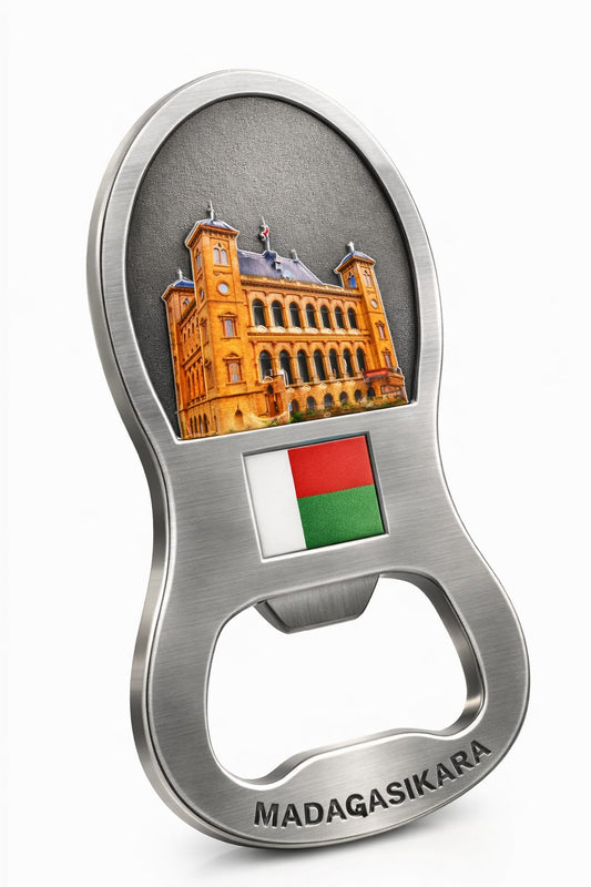 Magnet Décapsuleur Frigo Rova Madagascar – Ouvre-bouteille Aimanté Design Premium