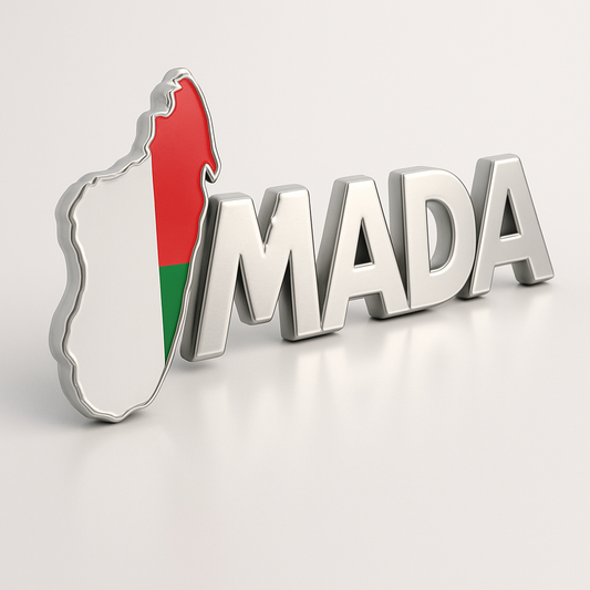 Autocolant chromé en acier pour voiture