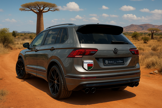 Autocollant 3D drapeau