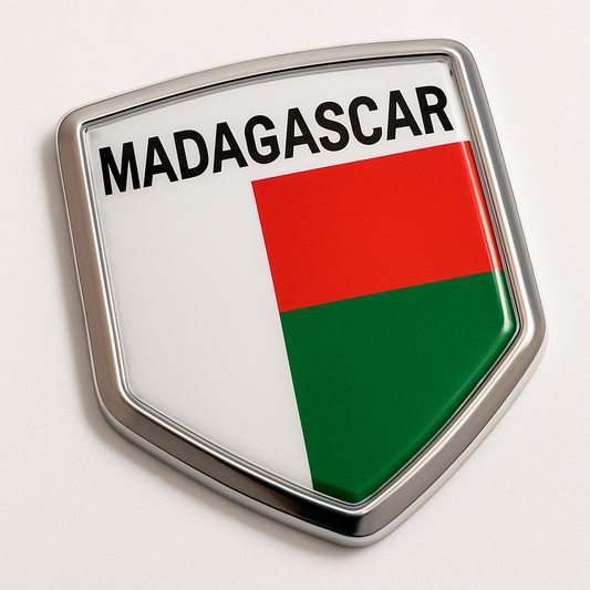 Autocollant 3D drapeau